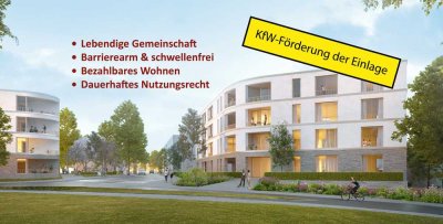 Private Wohngenossenschaft: 2-Zi. Wohnung im 1. OG mit ca. 63 m²