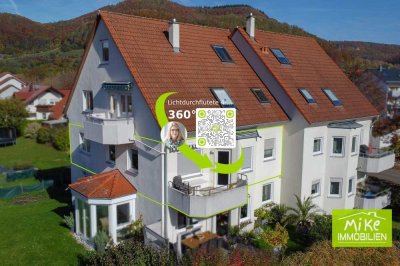 Lichtdurchflutete 4-Zimmer-Wohnung mit Balkon und Garage in ruhiger Lage von Unterhausen