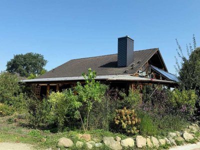 Charmantes Blockhaus unweit der Weser