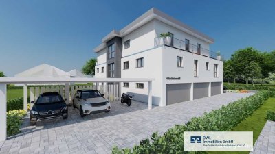 Schickes Penthouse mit Garage in bester Lage nach KFW 40-EE