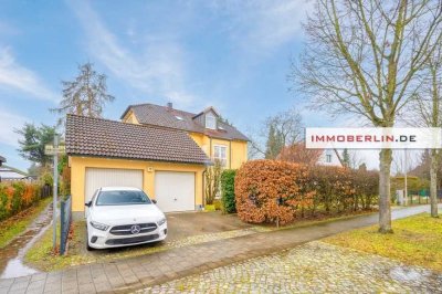 IMMOBERLIN.DE - Jung gebliebene Wohnung mit Südwestterrassen, Garten, geräumigem Garagenplatz