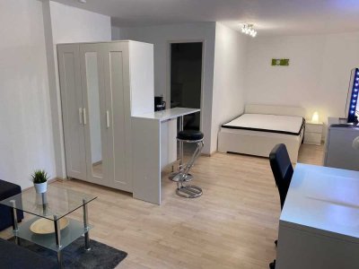 Voll möblierte, modernisierte 1-Zimmer-Wohnung in Stadtmitte Ulm