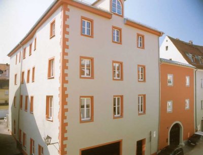 Wohnung in der Regensburger Altstadt mit Terrasse und Garten