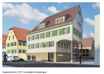 Gehobene teilmöblierte Wohnung im historischen Altstadtkern von Echterdingen