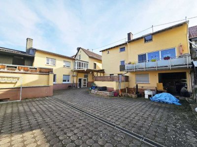 Bingen-Gaulsheim - Einfamilienhaus mit Gewerbe, Lager und 4 Parteienhaus in zentraler Lage!