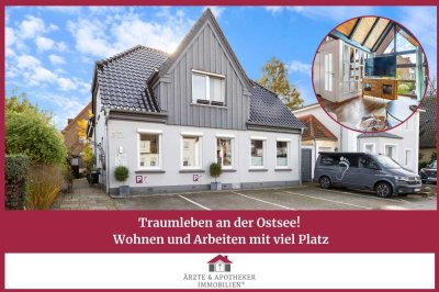 Traumleben an der Ostsee - Wohnen und Arbeiten mit viel Platz