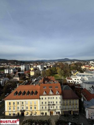 Sonnige 3-Zimmer Wohnung im Zentrum über den Dächern Klagenfurts