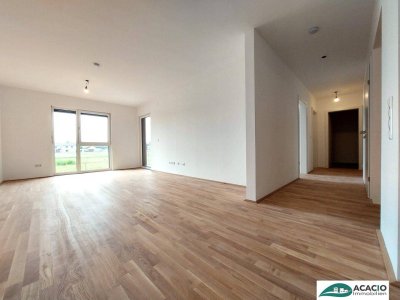 ***TOP: sonnige 3-Zimmer-Wohnung mit Loggia - leistbarer Neubau Nähe St.Pölten / Wohnpark Ober-Grafendorf - ökologisch, hochmodern, ausgezeichnet ***