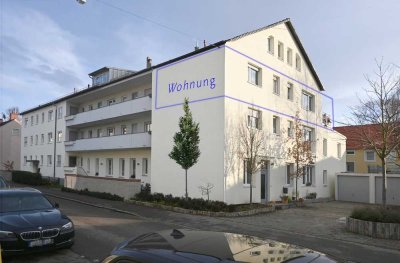 88 m² Werkswohnung Alt-Pfersee mit Großbalkon