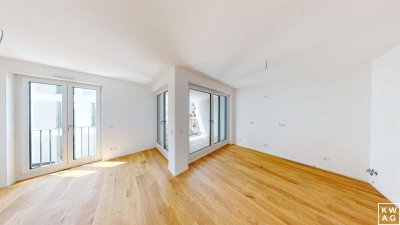 Einzigartige 3-Zimmer-Wohnung mit West Balkon