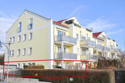 Helle Gartenwohnung mit Südterrasse in Gersthofen