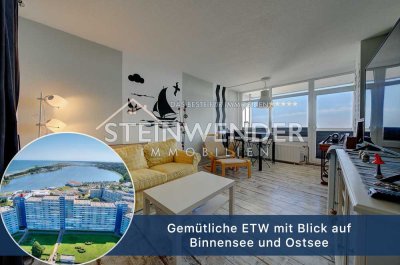 Gemütliche ETW mit Blick auf Binnensee und Ostsee