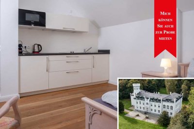 1-Zimmer "Schloss Studio" – Kapitalanlage mit emotionaler Rendite im Schloss Hohendorf