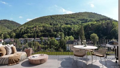 PROVISIONSFREI: Sonnige Penthouse-Wohnung mit großer Dachterrasse und tollem Wienerwaldblick - zu kaufen in 2391 Kaltenleutgeben