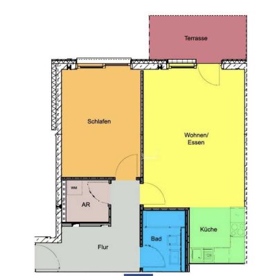 Exklusive 2-Raum-Terrassenwohnung mit gehobener Innenausstattung mit Balkon und EBK in Dresden