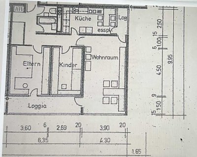 3-Zimmer-Wohnung in Markdorf zu vermieten