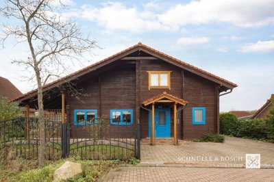 Wunderschönes Holzhaus mit offener Raumgestaltung