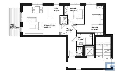 I. Bauabschnitt - Ihre neuen 87 m²  warten auf Sie! - Heikendorf/Gärtnerkoppel