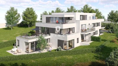 Über den Dächern Gautings - Exklusive Neubau-Wohnung mit traumhaftem Weitblick