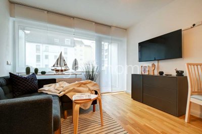 MÖBLIERT - PRAKTISCH UND GEMÜTLICH - Smart Home mit Balkon