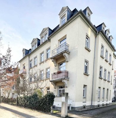 Schöne 2-Zimmer-Wohnung mit Balkon und sehr guter Anbindung  im beliebten Striesen