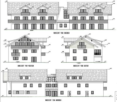 Wohnung Nr.3 Erdgeschoß mit Terrasse Ferienwohnunggenehmigung KFW 55 Provisionsfrei