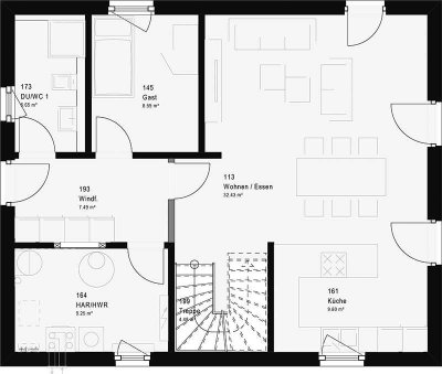 154qm Trend-Haus: Mastersuite, 2 Kizi