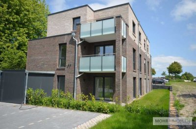 Mieter aufgepasst! Tolle Neubau-Erdgeschosswohnung als Erstbezug mieten