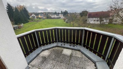 Trünzig, gemütliche "Puppenstube" mit Balkon (Fernblick)