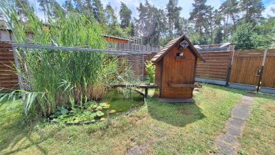 Gepflegtes Wochenendgrundstück mit Bungalow und vielem mehr…