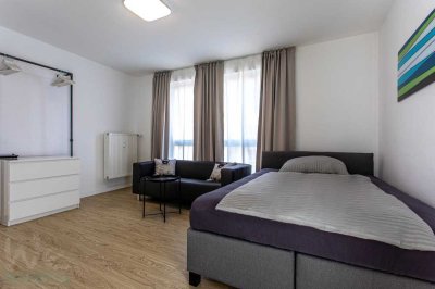 Ab Sofort - sonniges und großes 1-Zimmer-Apartment mit Balkon - top Lage im Frankfurter Westend