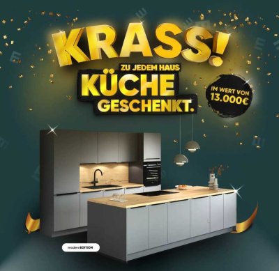 Krass! Küche geschenkt