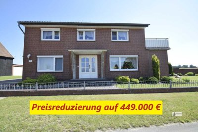 PROVISIONSFREI
Ein-Zweifamilienhaus 
mit Anbau + Scheune
Schick-Ruhig-Modernisiert
Großes Grunds