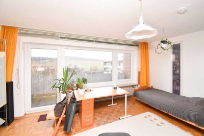 Gepflegte 1-Zimmer-Wohnung mit Blick ins Grüne!