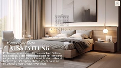 SMARTES WOHNKONZEPT in Top-Lage - Moderne 2-Zimmer-Wohnung mit sonnigem Balkon I HILMTEICH NÄHE I ERSTBEZUG 2025