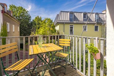 2-Zimmer-Wohnung mit Westbalkon