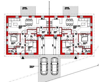 Doppelbungalow Neubau als Kapitalanlage