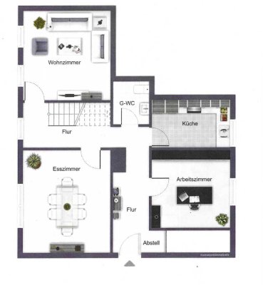 Geschmackvolles, vollständig renoviertes 5-Raum-Haus mit geh. Innenausstattung und EBK in Suhlendorf