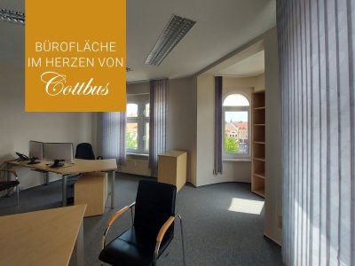 Attraktive 132 m2 Bürofläche am Altmarkt Cottbus / Übernahme Möbel möglich