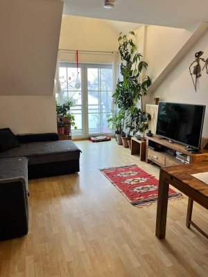 Möblierte und ruhige 2,5 Zimmer Wohnung mit schönem Blick