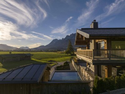 Design Chalet mit Kaiserblick