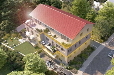 NEUBAU: Energieeffiziente (A+) 3-Zimmer-Wohnung mit großem Balkon, Garage und Aufzug