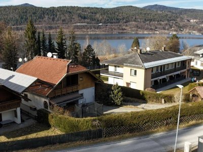 Charmantes Haus mit Seeblick - 7 Min. nach Velden!