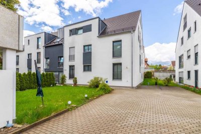 Stilvolle 3,5-Zimmer-Maisonette-Wohnung im Stadtkern mit Balkon und EBK in Holzgerlingen