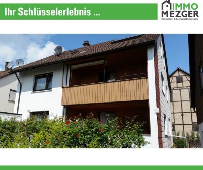 ++ GLÜCK DAHEIM Gepflegtes 2-Familienhaus, DG-Studio, schöner Garten,  2 Garagen, Nebengebäude  ++