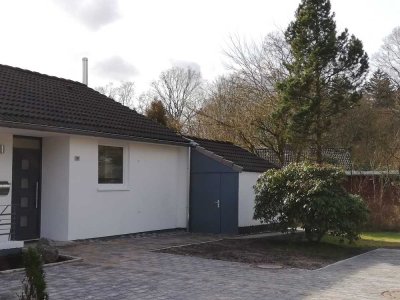 Ruhiges naturnahes Wohnen in 4-Zimmer-DHH mit EBK und großem Südwest-Grundstück in Hamburg Bergstedt