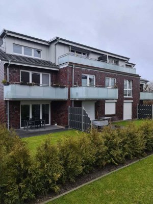 moderne Penthouse-Wohnung mit Dachterasse in einem Niedrigenergiehaus