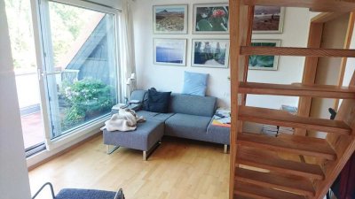 Zentrale Maisonette-Wohnung mit Dachterrasse und Gerage