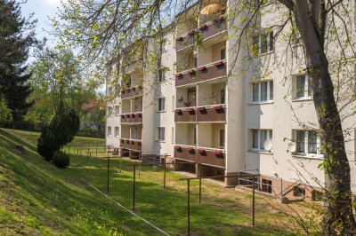 Familienwohnen-Balkon-H.-Heine Straße 43 Naumburg (Saale)