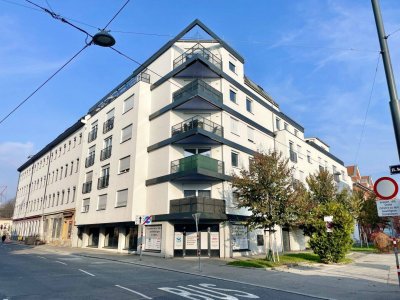 Wohnen in Floridsdorf – 1-Zimmer-Wohnung mit Balkon und Garage Nähe Shopping City Nord &amp; Klink Floridsdorf